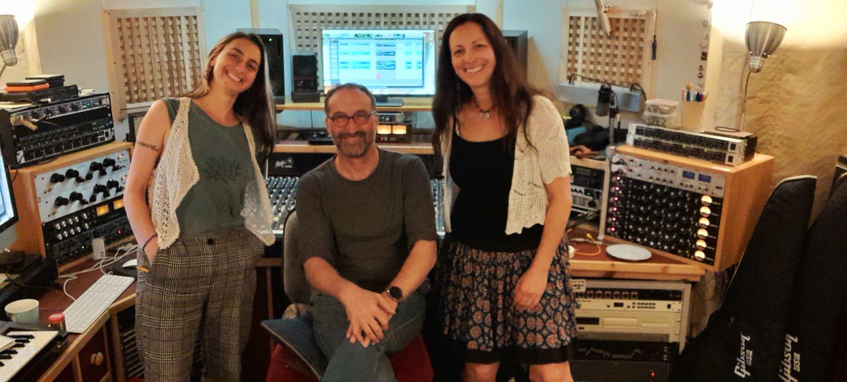 Calluna Sun recording session, at Valley Wood Studios - Big Ears Music
